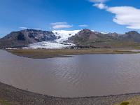 Island - Gletschersee beim Kviárjökull / Südisland